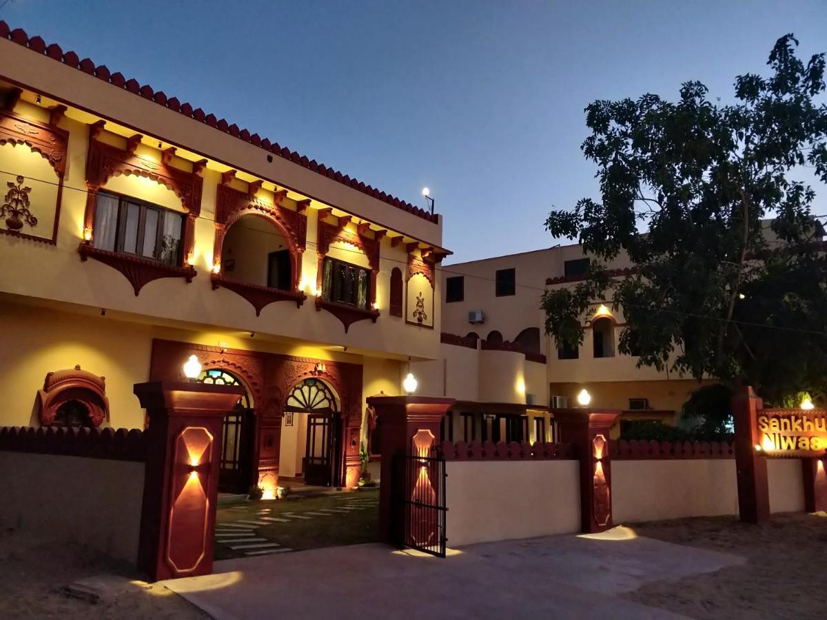 Sankhu Niwas Hotel Bikaner Bagian luar foto